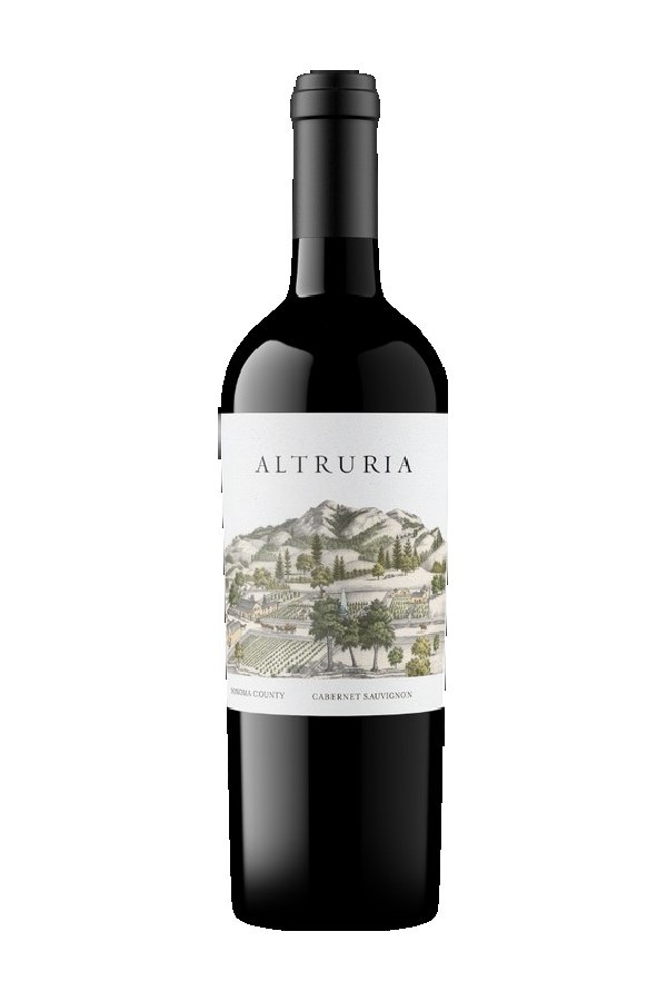 Bottle of Altruria Cabernet Sauvignon Sonoma County 2024