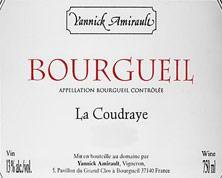 Bottle of Amirault Domaine Yannick Amirault Bourgeuil la Coudraye 2017