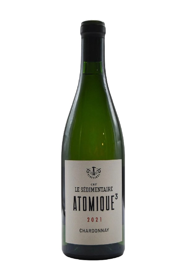 Bottle of ATOMIQUE3 Chardonnay le Sedimanetaire Willamette Valley 2021