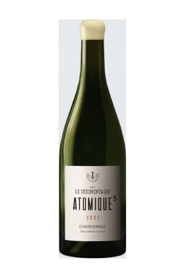 Bottle of ATOMIQUE3 Chardonnay le Village Willamette Valley 2022