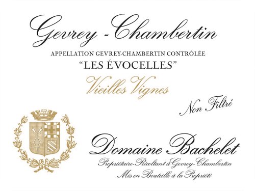 Bottle of Bachelet - BCL11 Gevrey Chambertin Vieilles Vignes 2011