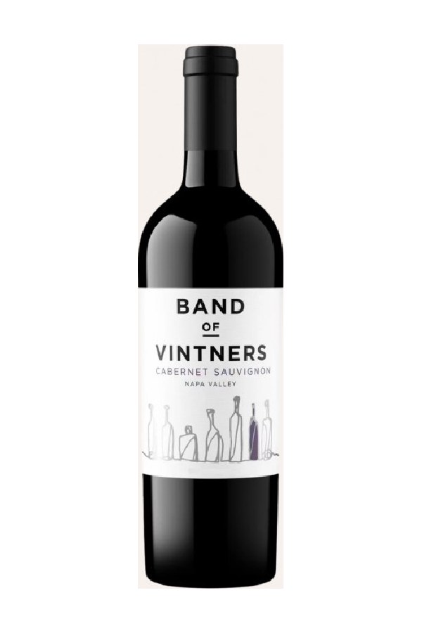 Bottle of Band of Vintners Cabernet Sauvignon Napa Valley 2023