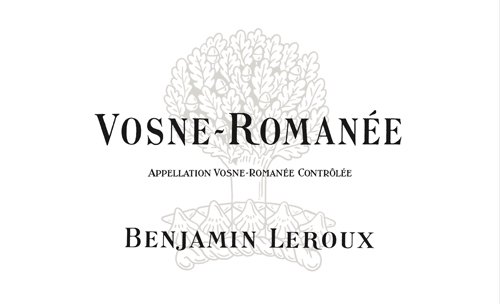 Bottle of Benjamin Leroux Vosne Romanee 2022