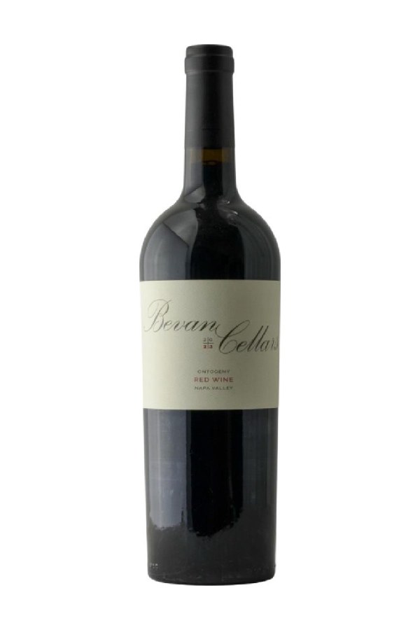 Bottle of Bevan Cellars Ontogeny Red Wine Napa Valley 2023