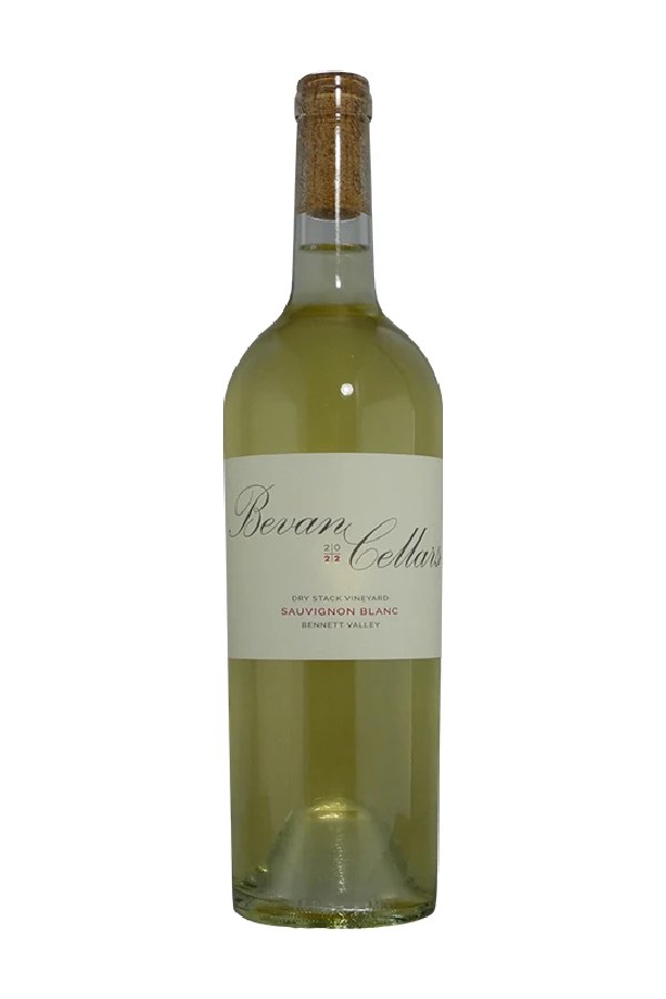 Bottle of Bevan Cellars Sauvignon Blanc Stack Vineyard Bennett Valley 2024