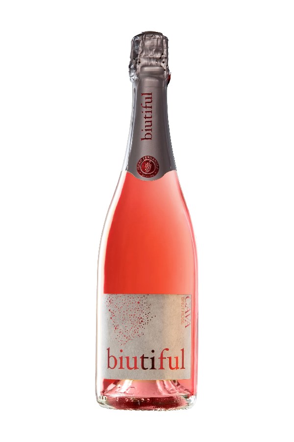 Bottle of Biutiful Cava Brut Rose