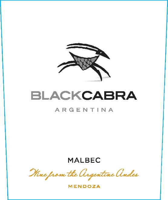 Bottle of Black Cabra Malbec 2024