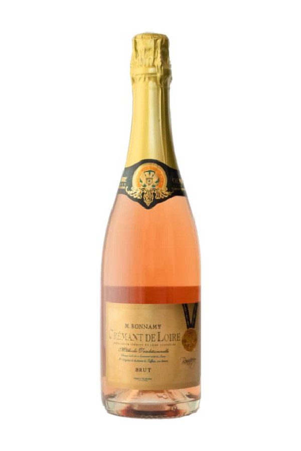 Bottle of Bonnamy Cremant de Loire Rose