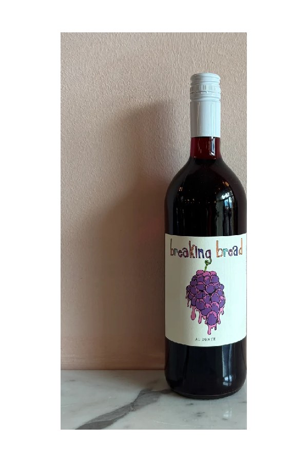 Bottle of Breaking Bread Al Dente Red Wine Sonoma County 2024