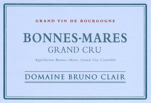 Bottle of Bruno Clair Domaine Bruno Clair Bonnes Mares Grand Cru 2020