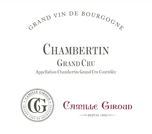 Bottle of Camille Giroud - BCL11 Le Chambertin Grand Cru 2011