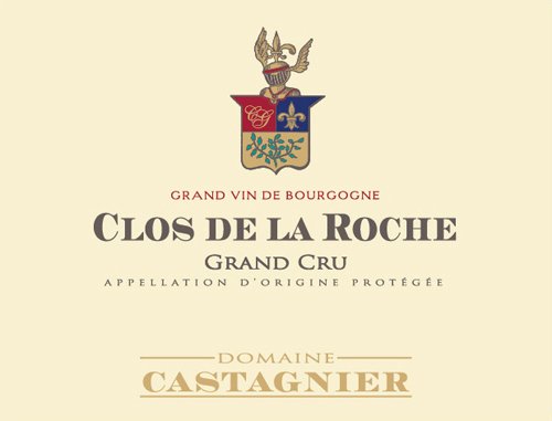 Bottle of Castagnier Domaine Jerome Castagnier Clos de la Roche Grand Cru 2019