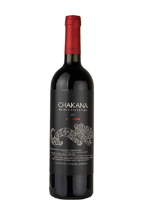 Bottle of Chakana Estate Red 2017
