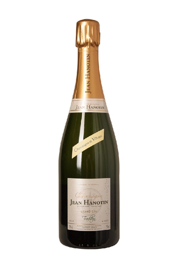 Bottle of Champagne Jean Hanotin Brut Tradition Grand Cru