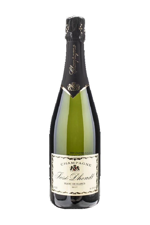Bottle of Champagne Jose Dhondt Brut Blanc de Blanc