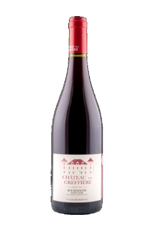 Bottle of Chateau de La Greffière Château de la Greffiere Bourgogne Pinot Noir 2023