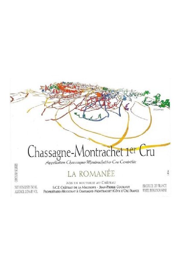 Bottle of Château de La Maltroye Château de la Maltroye Chassagne Montrachet 1er Cru la Romanee 2021