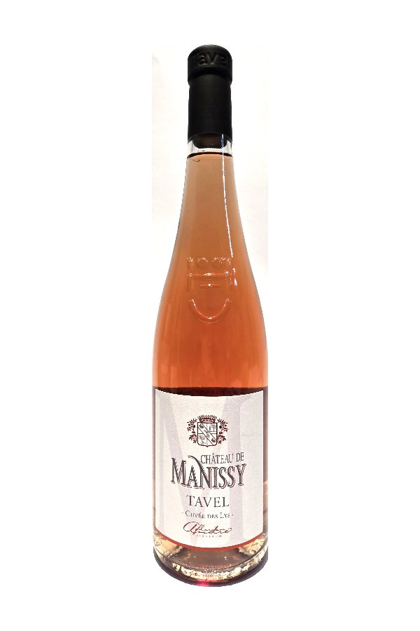 Bottle of Château de Manissy Tavel Cuvee des Lys Rose 2025