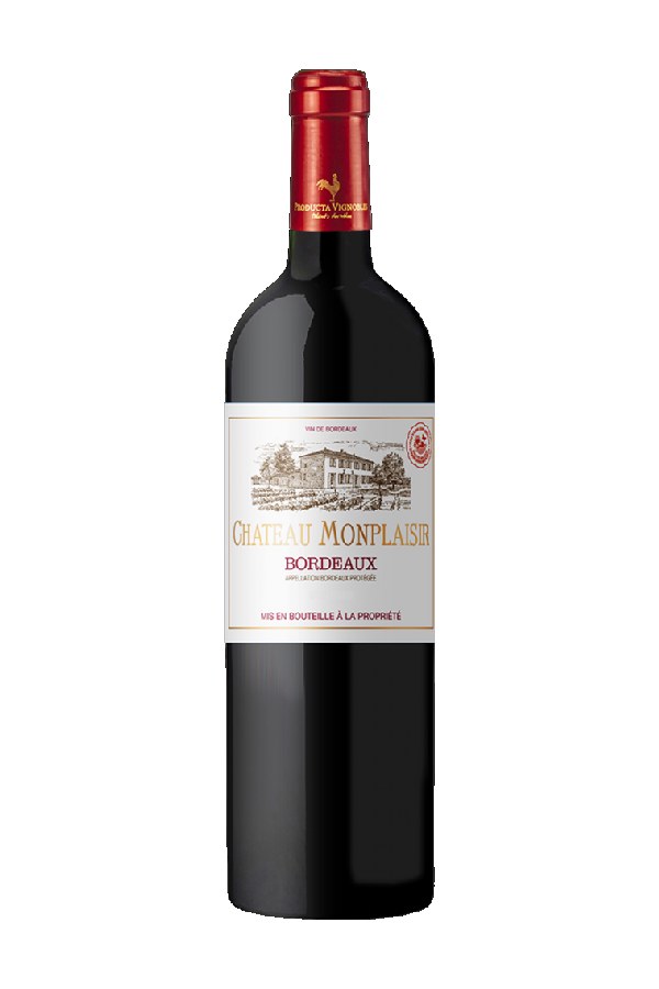 Bottle of Château Monplaisir Bordeaux Rouge 2022