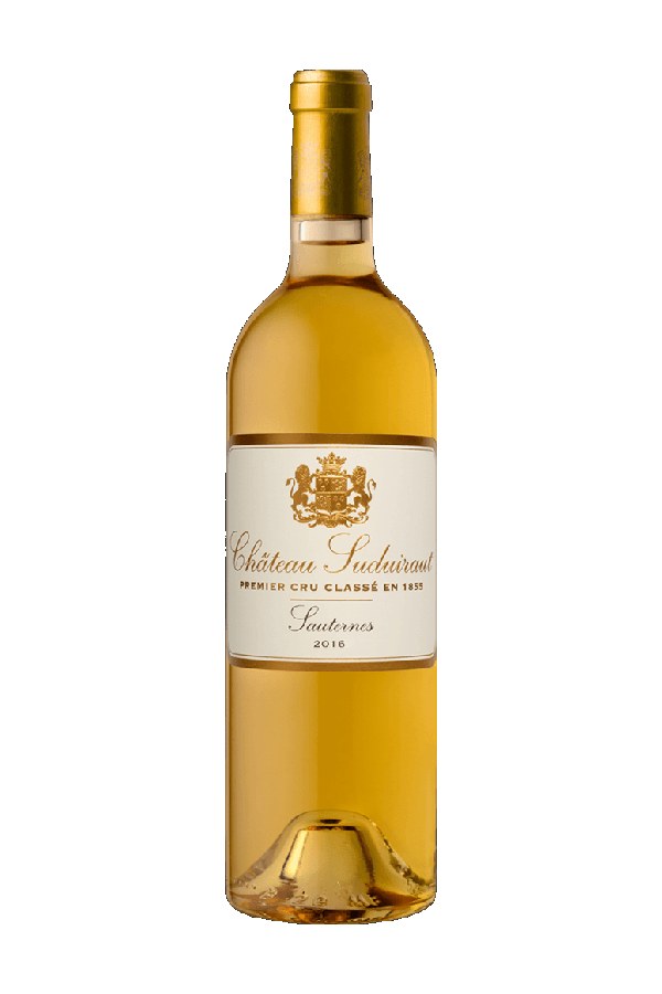 Bottle of Château Suduiraut Sauternes 2016