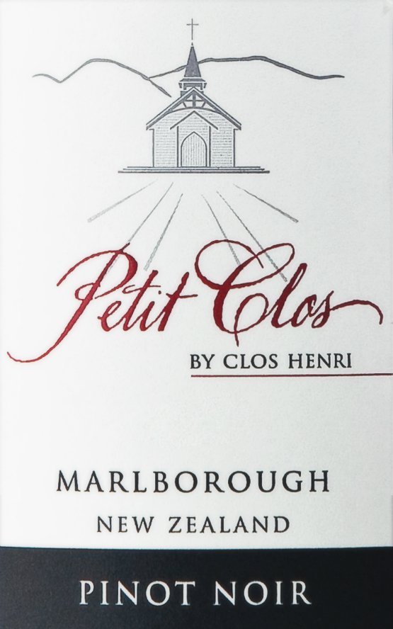 Bottle of Clos Henri Pinot Noir 2018