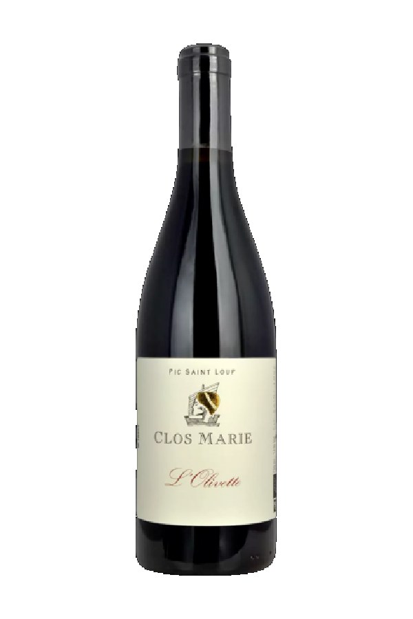 Bottle of Clos Marie Pic Saint Loup Olivette 2023