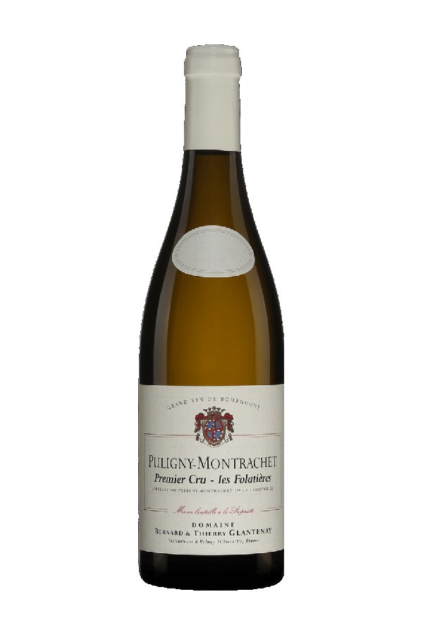 Bottle of Domaine B & T Glantenay Puligny Montrachet 1er Cru les Folatieres 2023