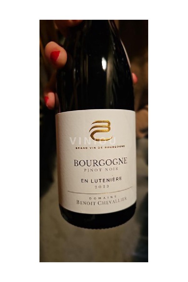 Bottle of  Domaine Benoit Chevallier Bourgogne Rouge en Luteniere 2022