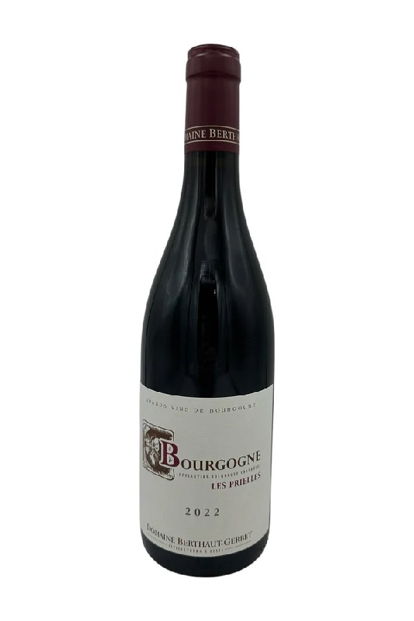 Bottle of Domaine Berthaut-Gerbet Domaine Berthaut-Gerbet Bourgogne Rouge les Prielles 2022