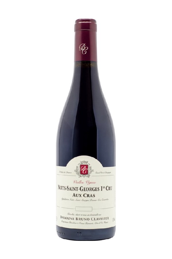 Bottle of Domaine Bruno Clavelier Nuit Saint Georges 1er Cru aux Cras 2018