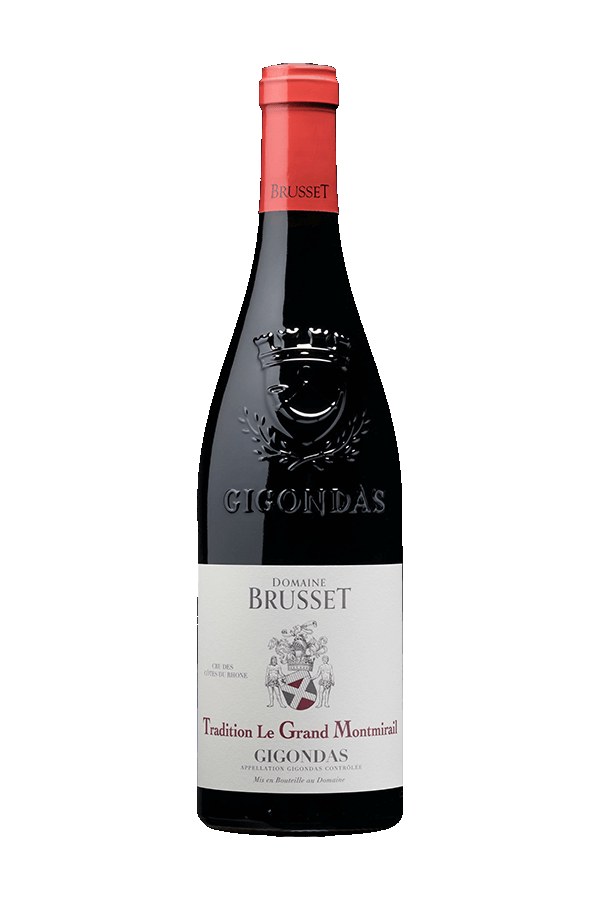 Bottle of Domaine Brusset Gigondas Tradition le Grand Montmirail 2023