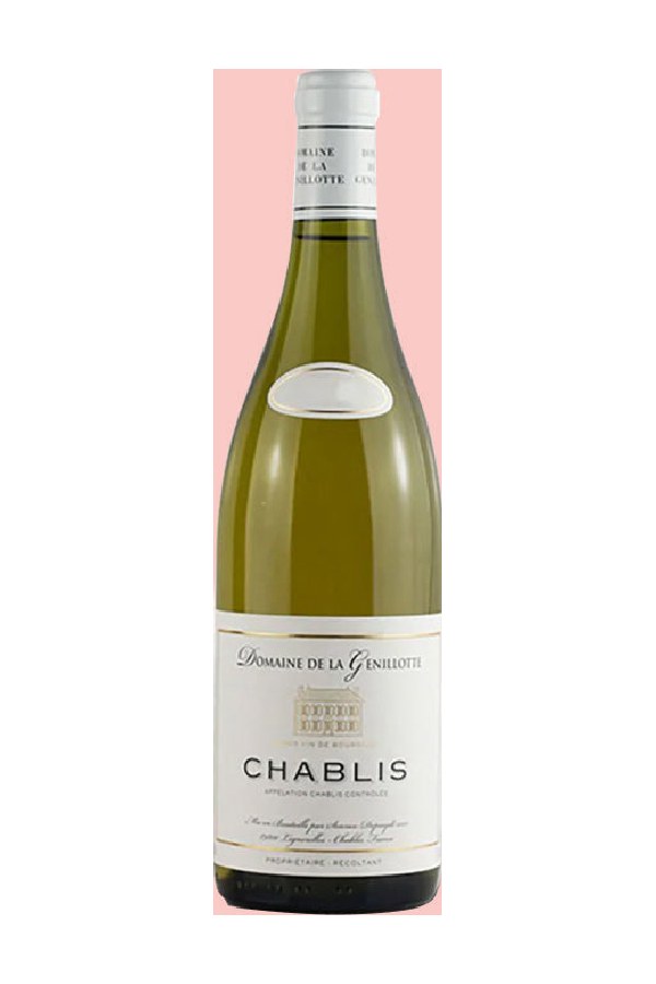Bottle of Domaine de la Genillotte Chablis 2021