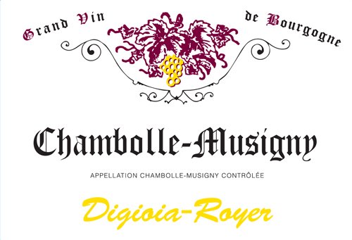 Bottle of Domaine Digioia-Royer Chambolle Musigny Vieilles Vignes les Fremieres 2013