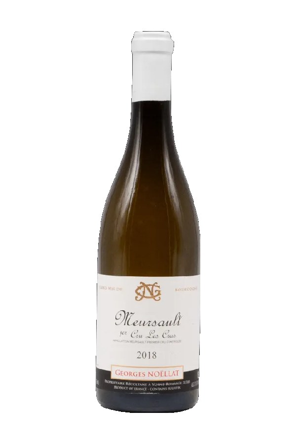 Bottle of Domaine Georges Noellat Domaine Georges Noellat Meursault 1er Cru aux Cras 2018