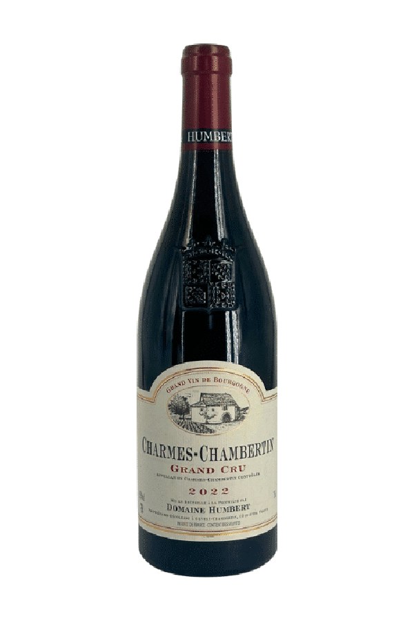 Bottle of Domaine Humbert Frères Domaine Humbert Freres Charms Chambertin Grand Cru 2022