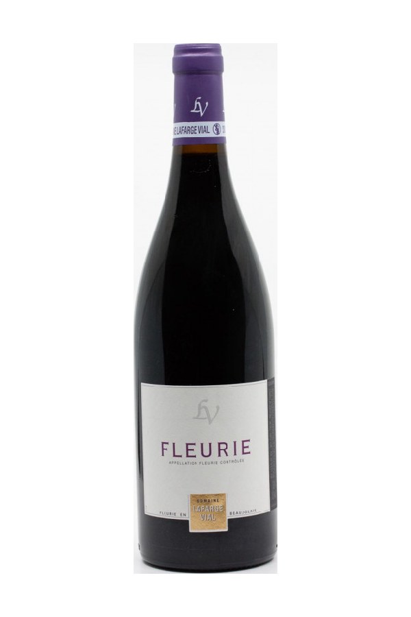 Bottle of Domaine Lafarge Vial Fleurie 2021