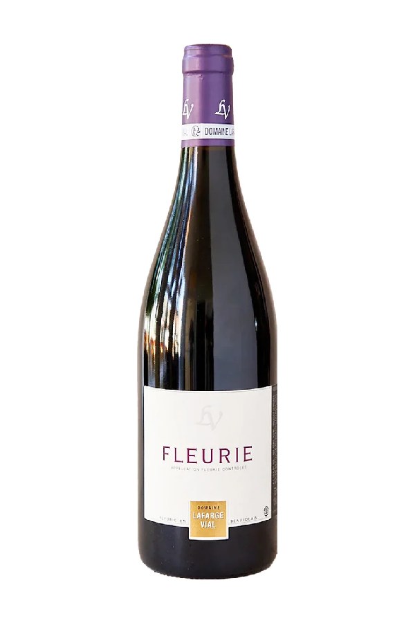 Bottle of Domaine Lafarge Vial Fleurie 2022