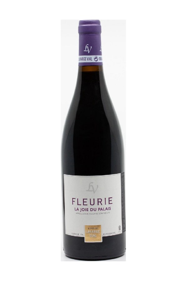 Bottle of Domaine Lafarge Vial Fleurie Joie du Palais 2021