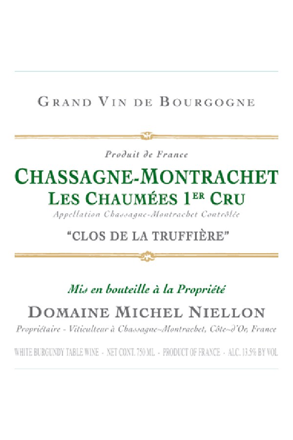 Bottle of Michel Niellon Domaine Michel Niellon Chassagne Montrachet 1er Cru les Chaumees 2023