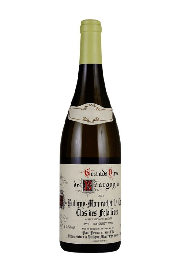 Bottle of Domaine Paul Pernot Domaine Paul Pernot Puligny Montrachet 1er Cru Folatieres 2024