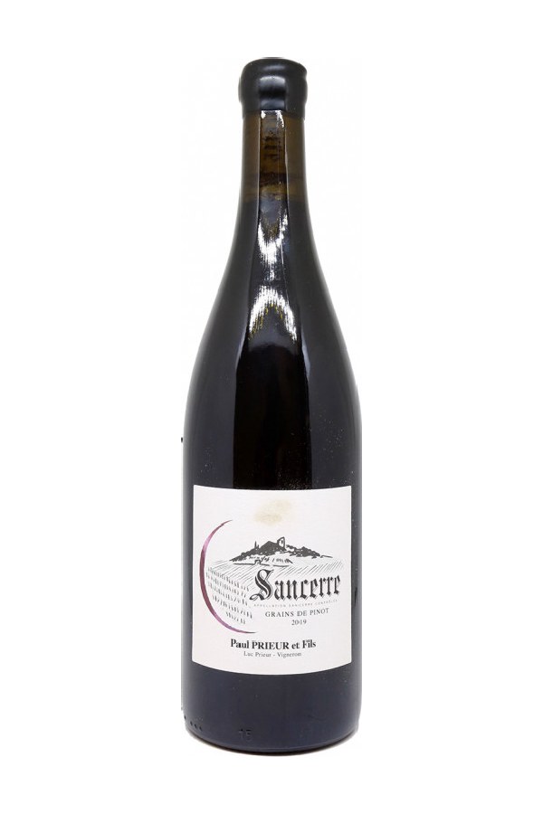 Bottle of Domaine Paul Prieur Sancerre Rouge Grains de Pinot 2022