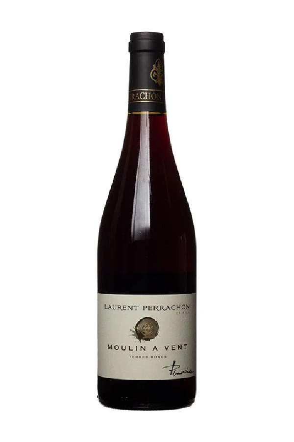 Bottle of Domaine Perrachon Moulin a Vent Terres Roses 2022
