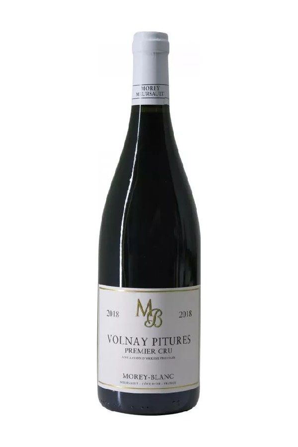 Bottle of Domaine Pierre Morey Volnay 1er Cru les Pitures 2018