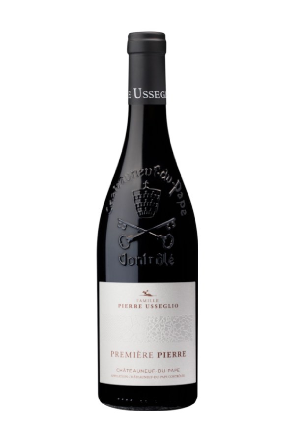 Bottle of Domaine Pierre Usseglio Chateauneuf du Pape Premiere Pierre Rouge 2022