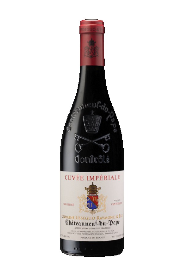 Bottle of Domaine Raymond Usseglio Chateauneuf du Pape Cuvee Imperiale 2019