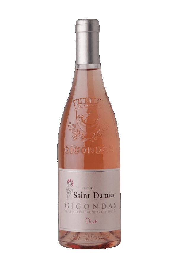 Bottle of Domaine Saint Damien Gigondas Rose 2024