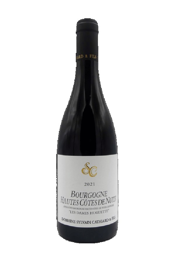 Bottle of Domaine Sylvain Cathiard Bourgogne Hautes Cotes de Nuits les Dames Huguettes 2021