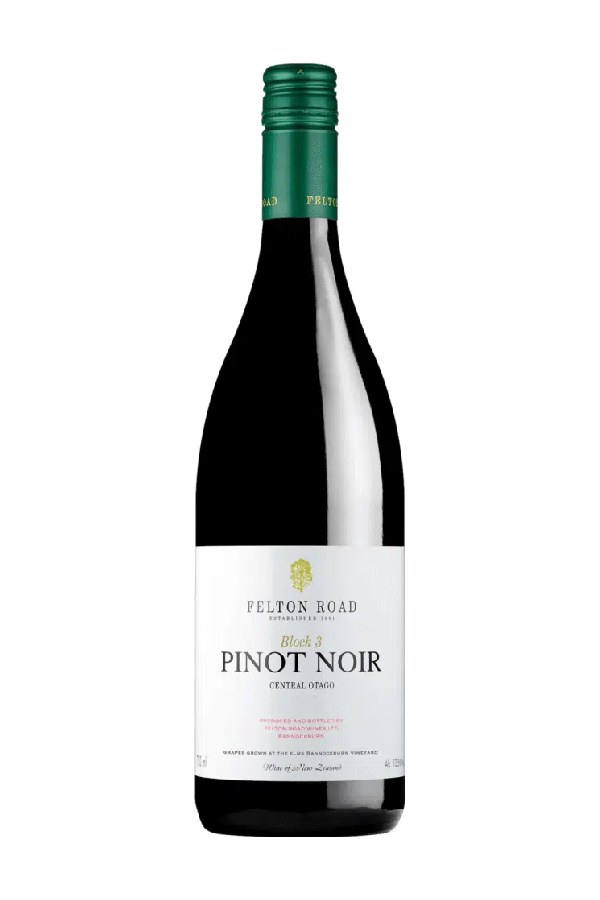 Bottle of Felton Road Pinot Noir Block 3 Central Otago 2023