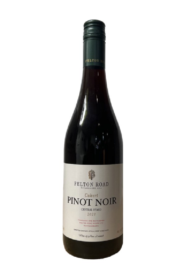 Bottle of Felton Road Wines Pinot Noir Calvert Central Otago 2021