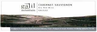 Bottle of Galil Mtn Mountain Winery Cabernet Sauvignon 2023